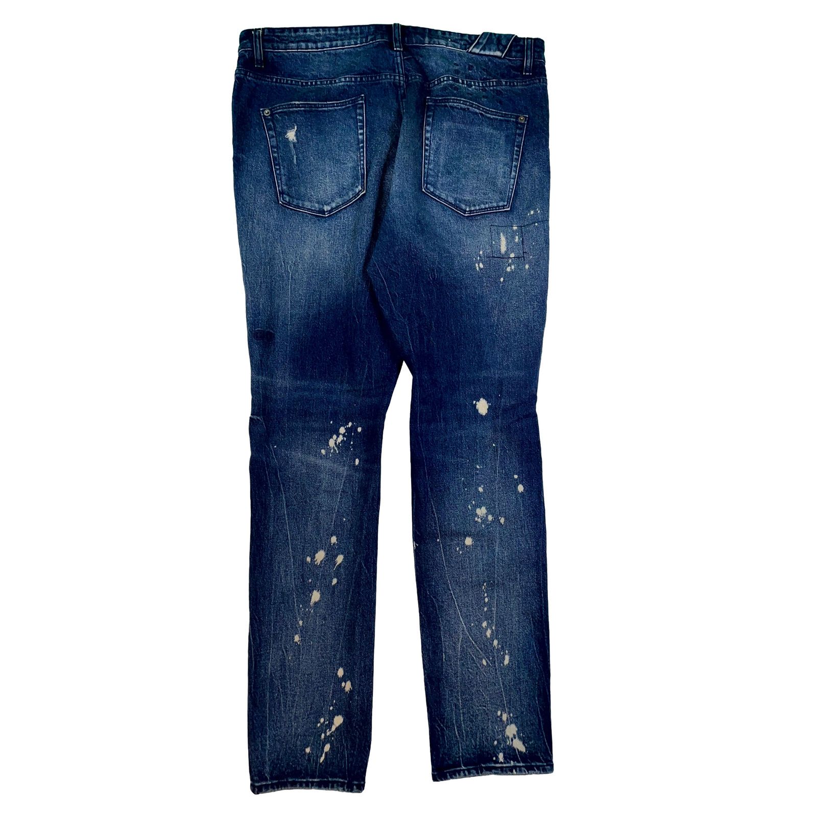 Ksubi Ksubi Ripped Blue Jeans Size US 38 / EU 54 - 2 Thumbnail