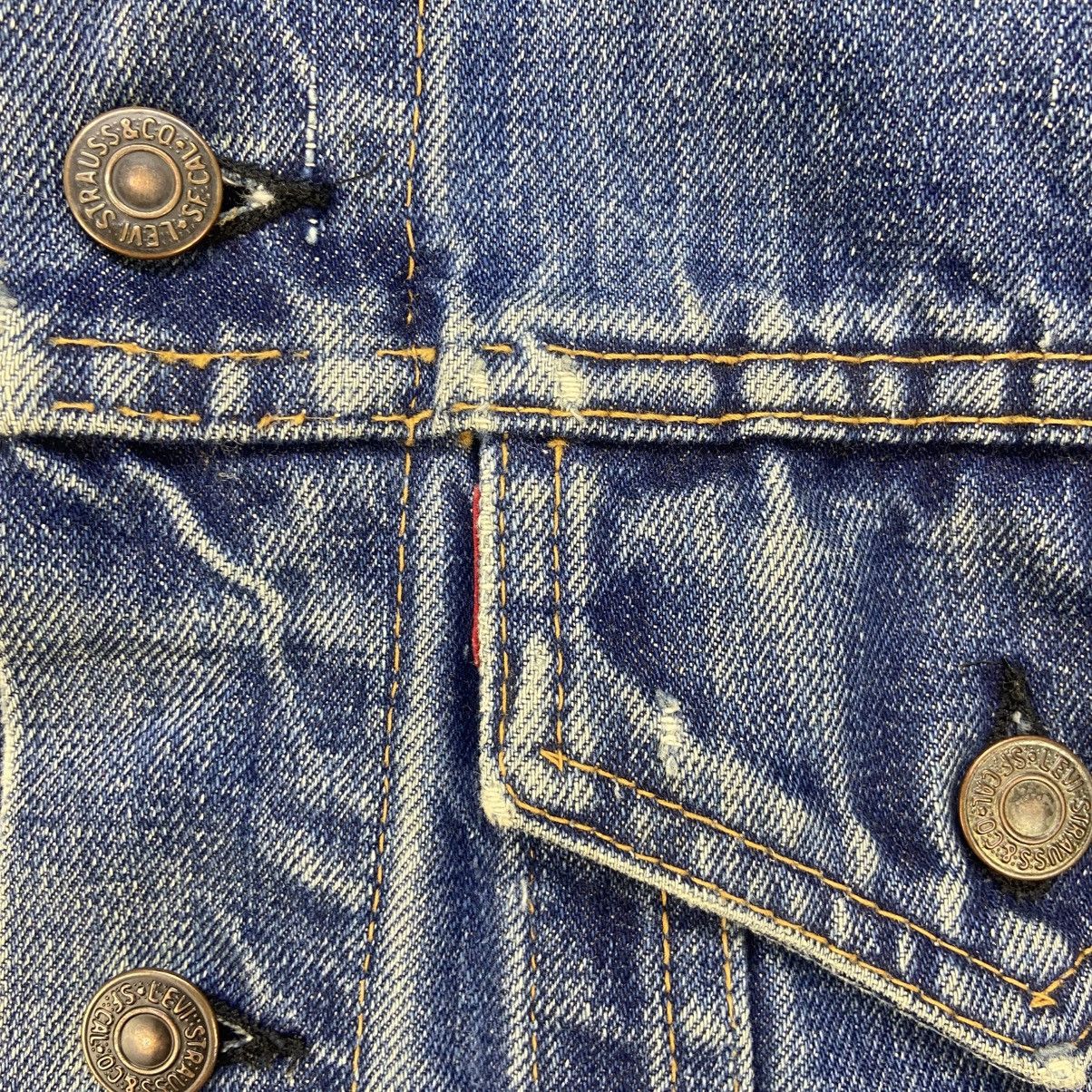 Levi's Vintage Clothing Vintage 60s #526 Levi’s Western Trucker Denim Jacket Size US XS / EU 42 / 0 - 8 Thumbnail