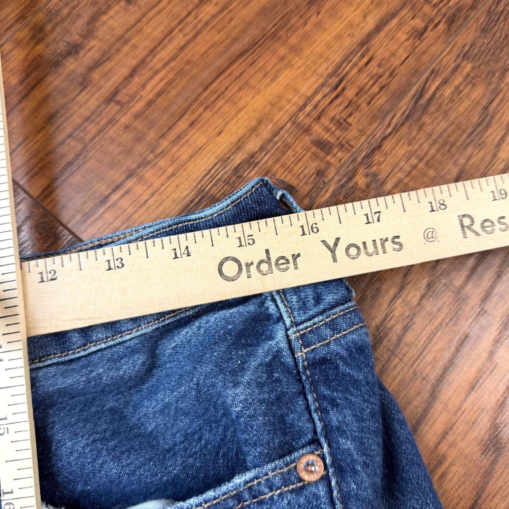 American Eagle Outfitters American Eagle Outfitters Jeans Skirt Womens 12 Low Rise Dark Wash Denim Midi Maxi Slit Pockets Blue Regular 31x34 Size 34" / US 12 / IT 48 - 5 Thumbnail