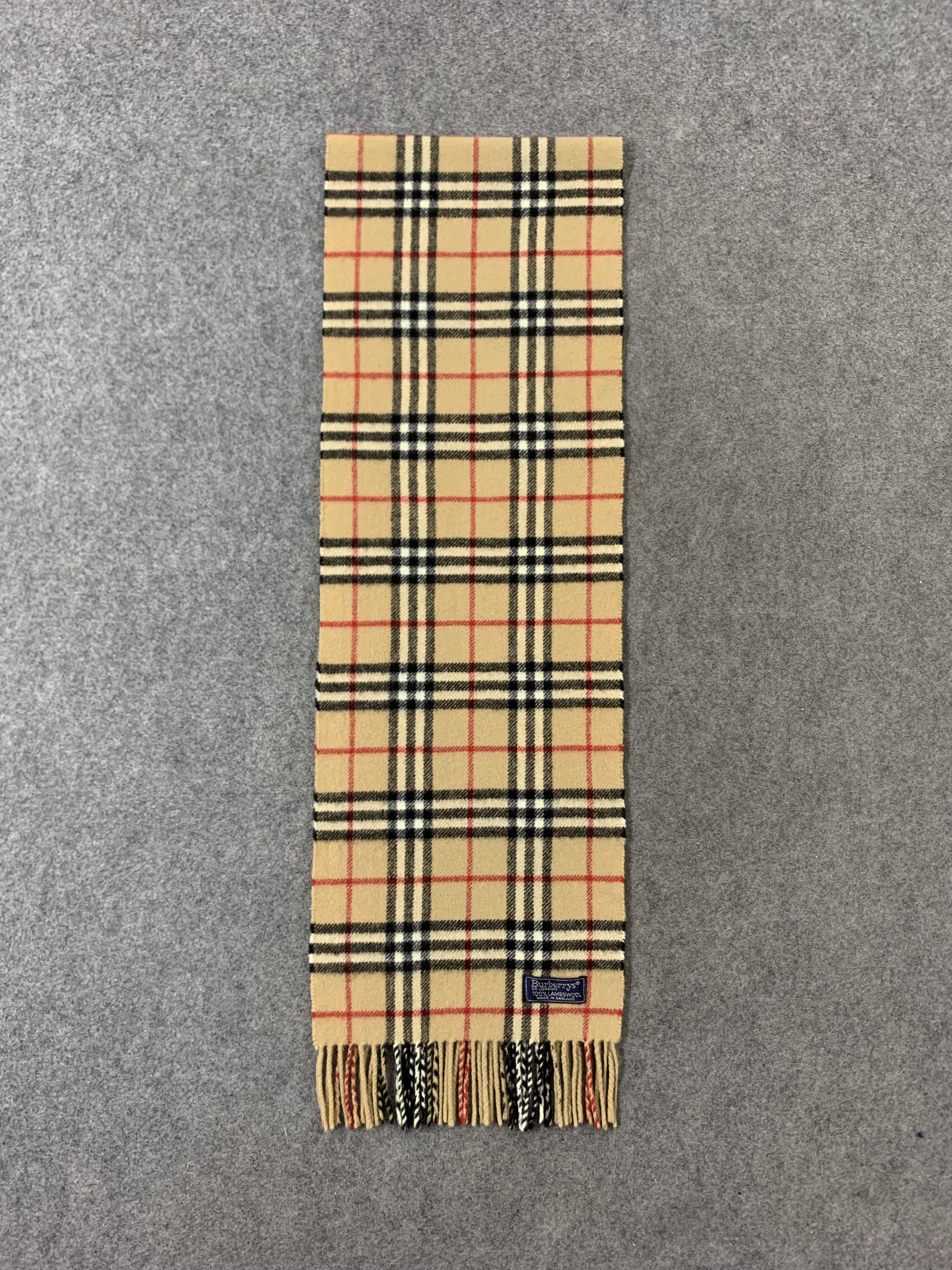Burberry Burberry Scarf Wool Muffler Neck Wrap BL9309 Size ONE SIZE - 2 Thumbnail