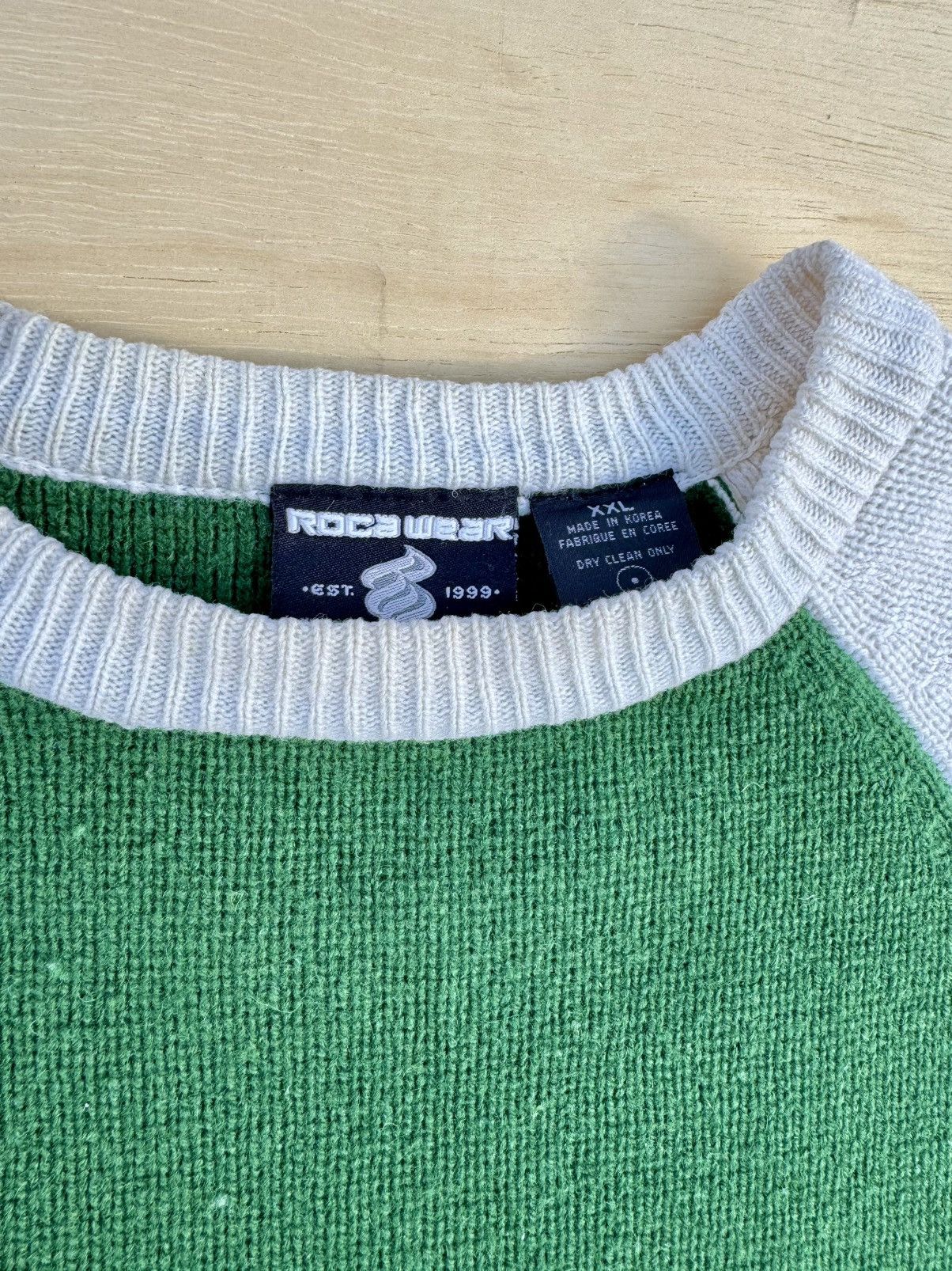 Jay-Z × Rap Tees × Rocawear 2000’s Rocawear Jay-Z Vintage Y2K Rocafella Sweater Size US XXL / EU 58 / 5 - 6 Thumbnail