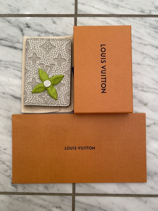 Louis Vuitton Pocket Organizer, Grey, One Size