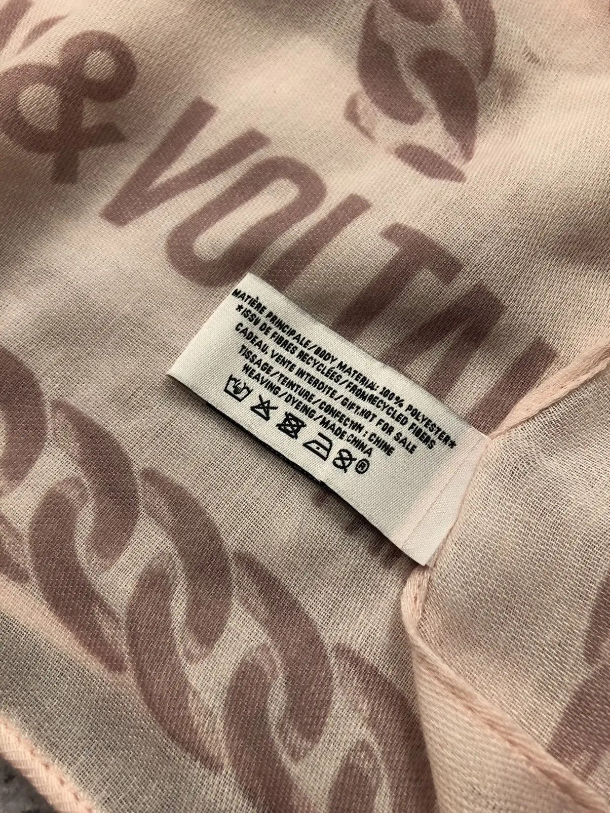 Zadig & Voltaire ZADIG&VOLTAIRE Parfumes Y2k Butterflies/Skull Logo Scarf Size ONE SIZE - 4 Thumbnail