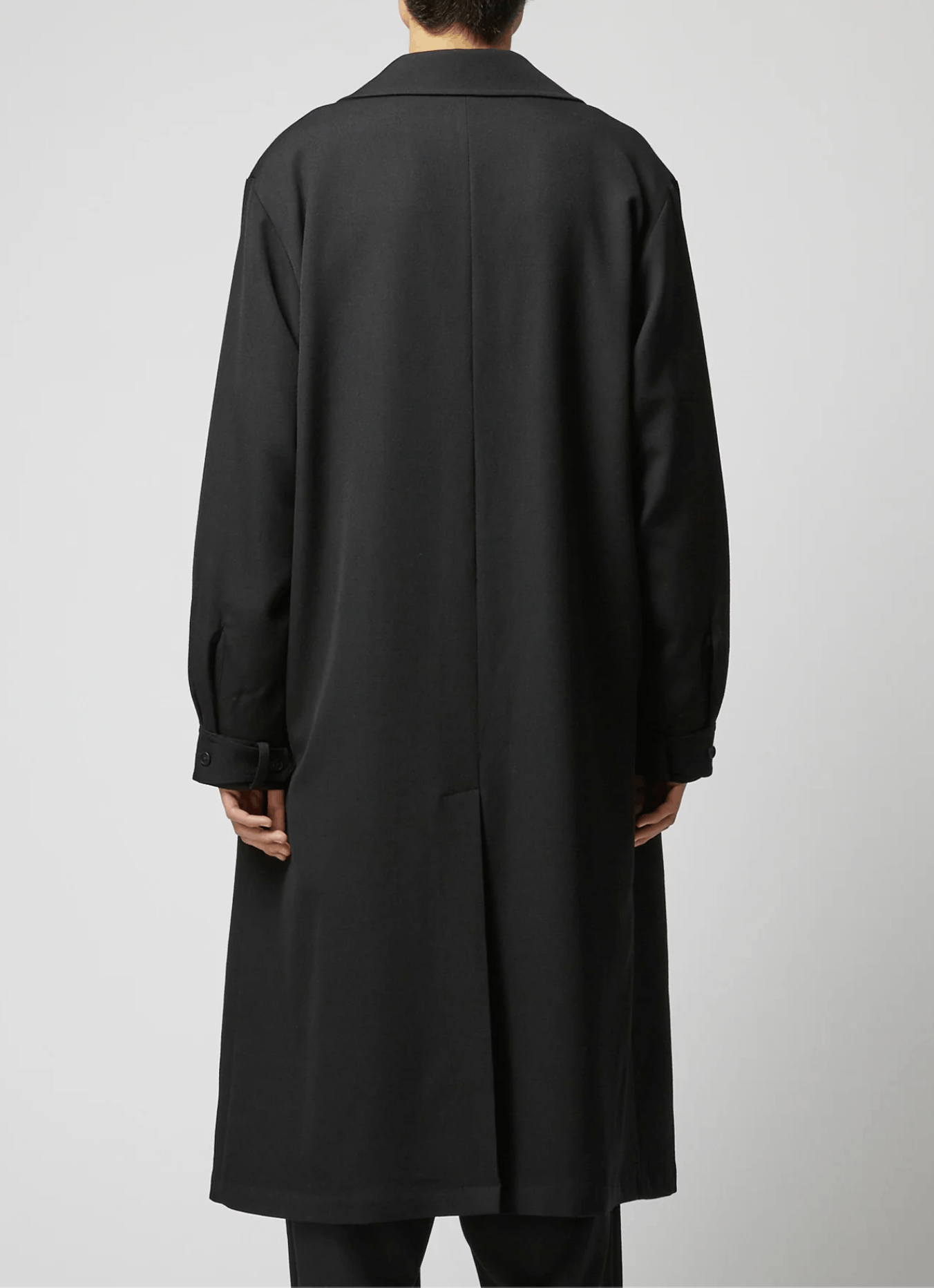 Yohji Yamamoto Yohji Yamamoto Pour Homme - ARMY GABARDINE HEM CUFFS COAT Size US S / EU 44-46 / 1 - 3 Thumbnail