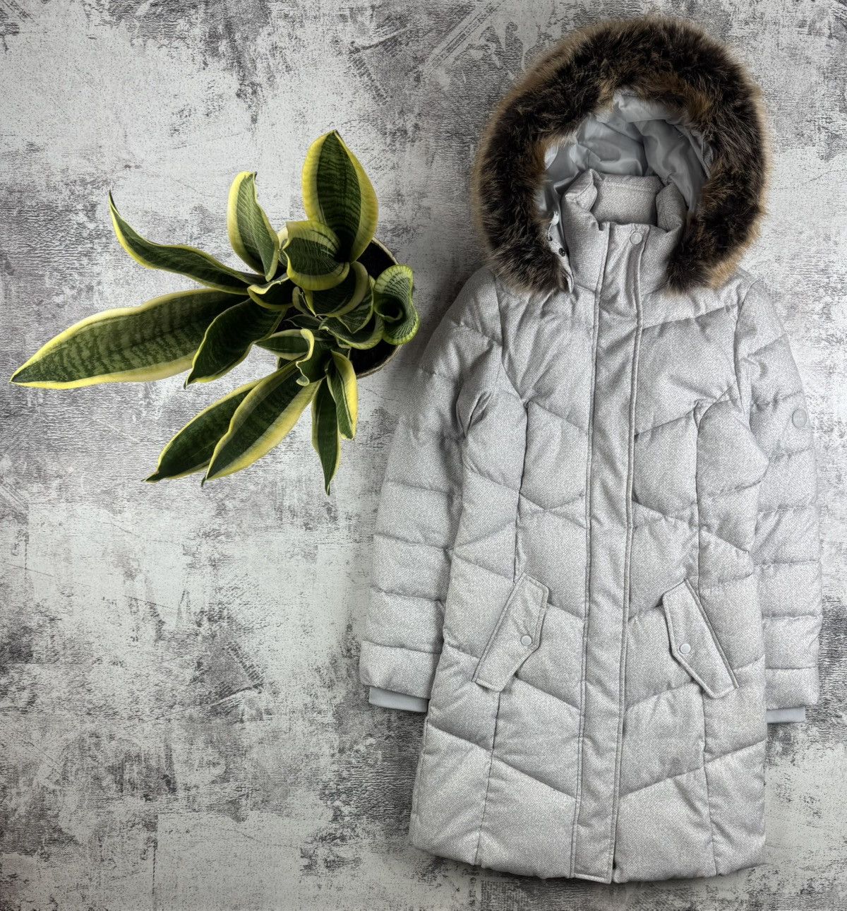 Barbour Barbour Sternway Fur Faux Quilt Women UK 8 Outdoor Down Parka Coat Jacket Puffer Size S / US 4 / IT 40 - 1 Thumbnail