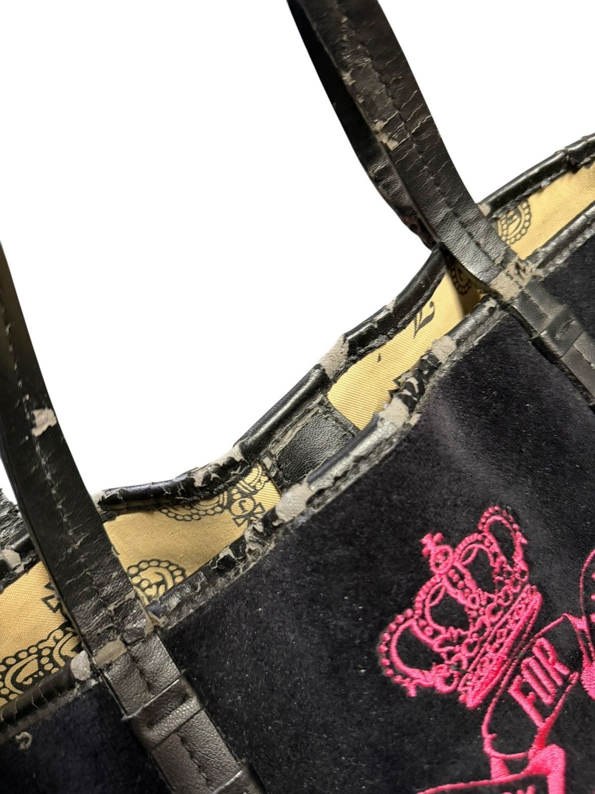 Juicy Couture Vintage Juicy Couture velvet tote bag Size ONE SIZE - 3 Thumbnail