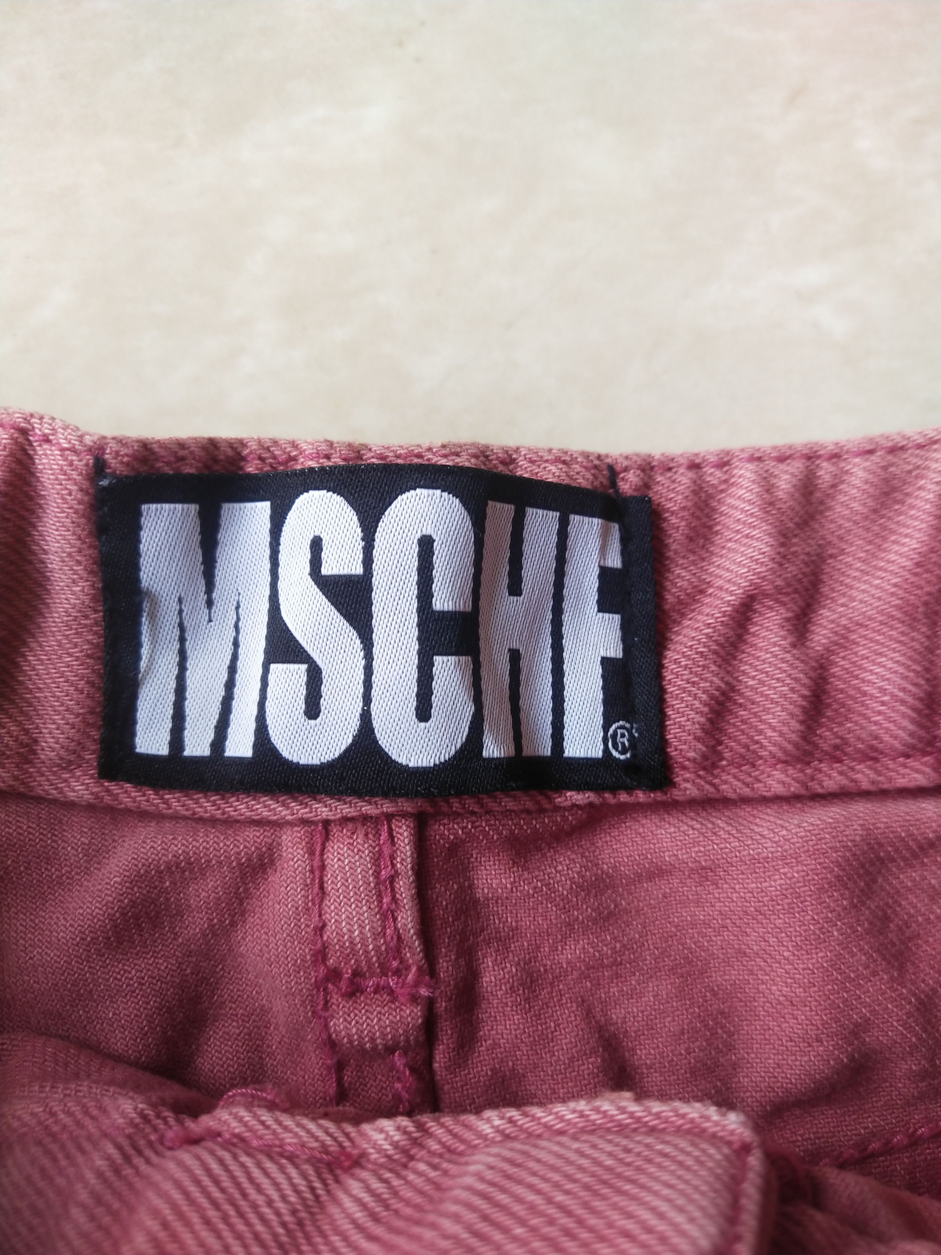 MSCHF MSCHF Pink Denim High-Waist Shorts Korea Size 27" / US 4 / IT 40 - 7 Thumbnail