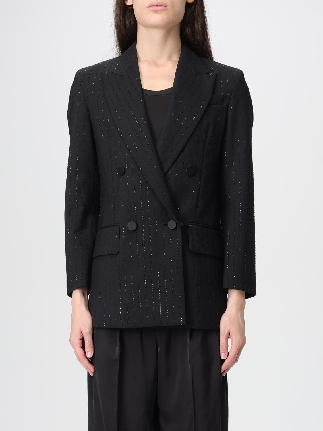 Max Mara Max Mara Jacket Woman Black Size S / US 4 / IT 40 - 1 Thumbnail