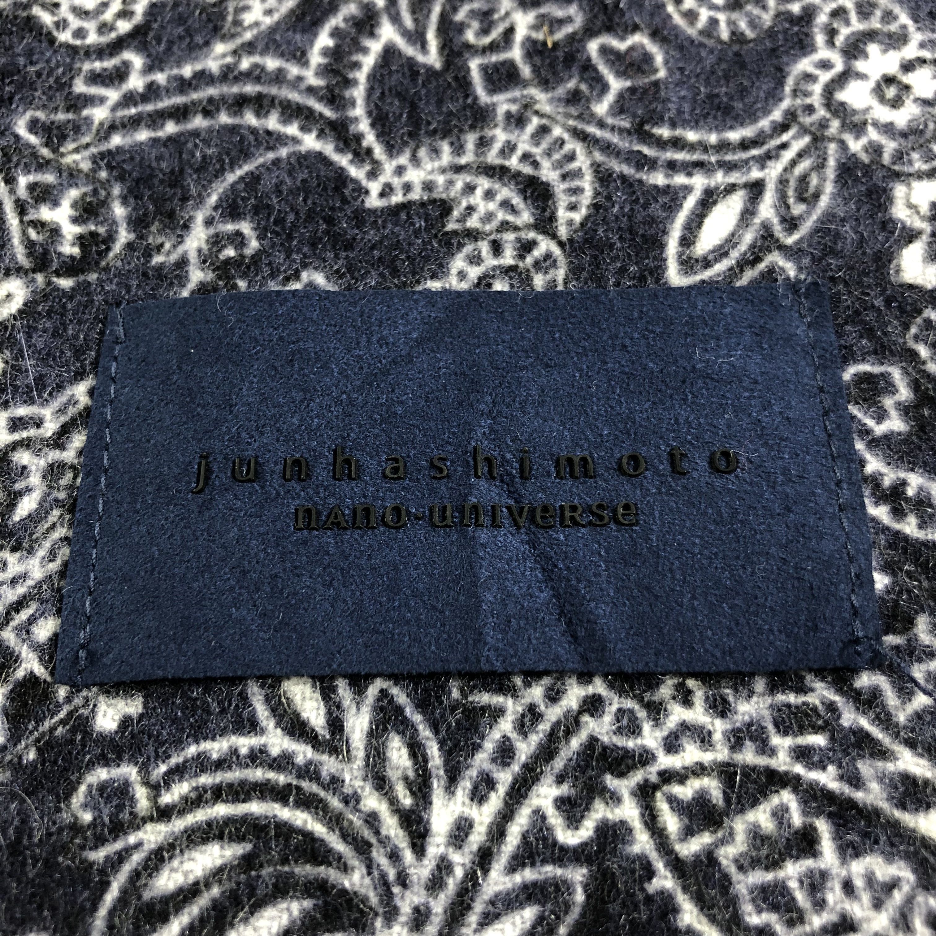 junhashimoto Junhashimoto Paisley Cashmere Scarf Muffler V1266 Size ONE SIZE - 4 Thumbnail