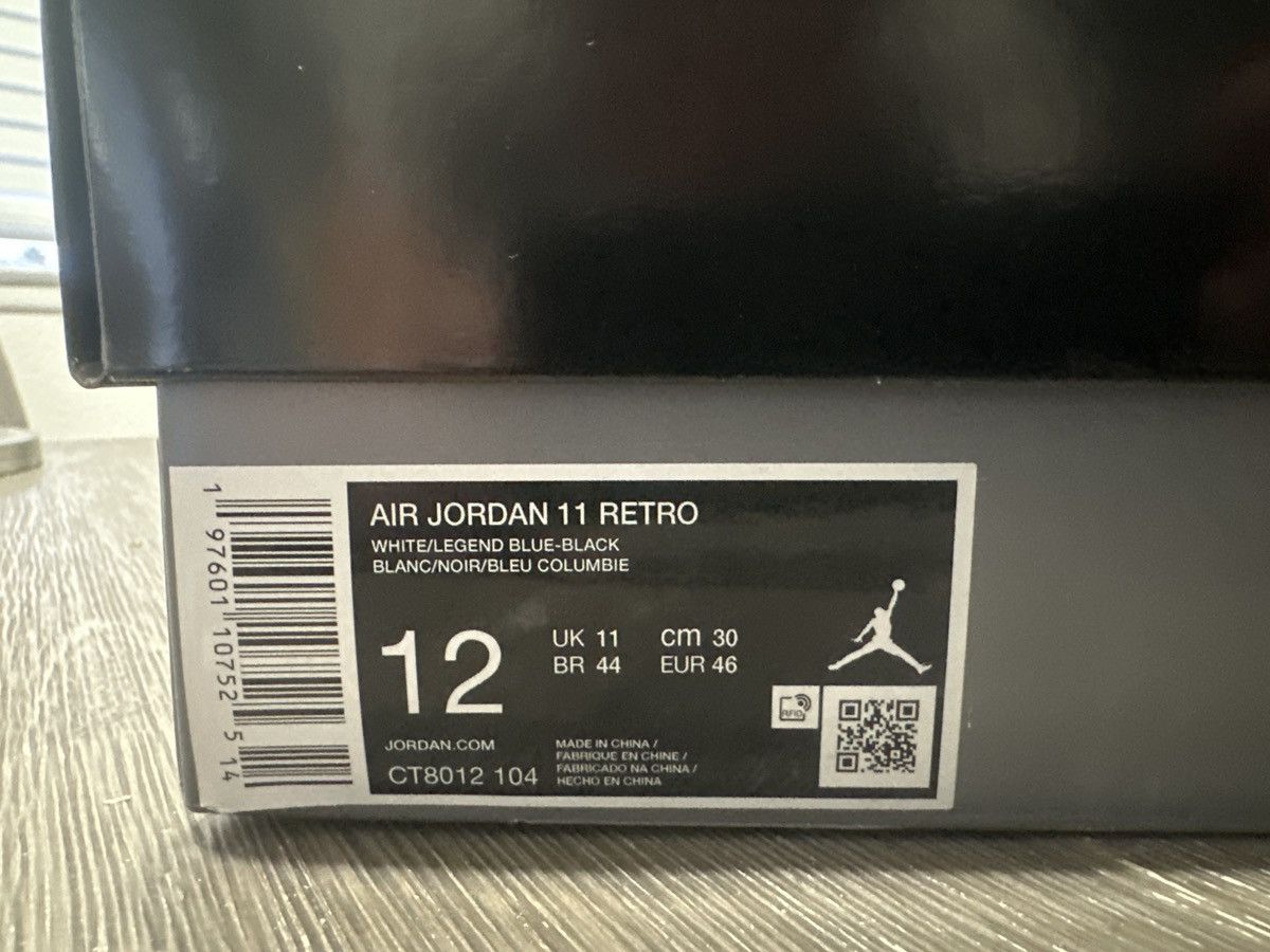 Jordan Brand × Nike Size 12 - Jordan 11 Retro High Legend Blue Size US 12 / EU 45 - 6 Thumbnail