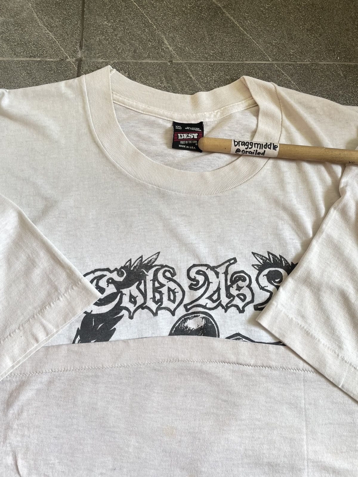 Band Tees Cold As Life Breakin’ The Law Vintage 90s Tshirt Detroit hc Size US XXL / EU 58 / 5 - 9 Thumbnail