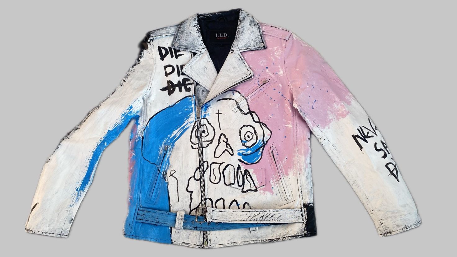 Lil Peep × Vintage Lil peep inspired leather jacket Size US M / EU 48-50 / 2 - 5 Thumbnail