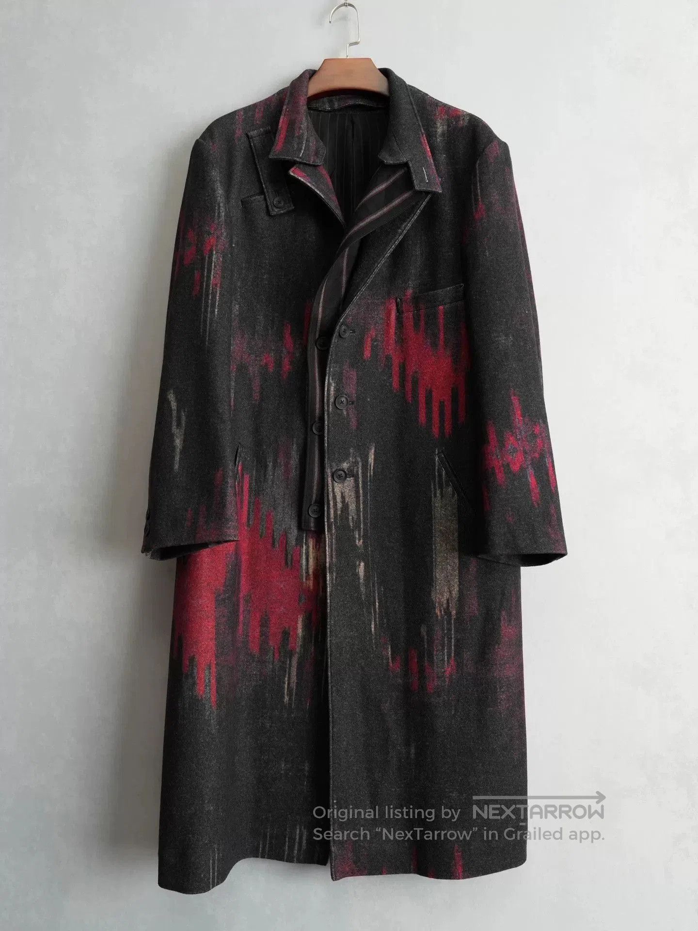 Yohji Yamamoto Yohji Yamamoto 23AW Unique Coat. Size US M / EU 48-50 / 2 - 2 Thumbnail