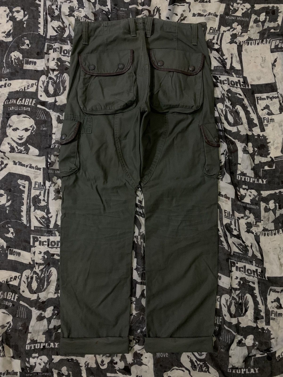 Edwin 💥Military Tokyo Japan Blue Trip Edwin 3D Pocket Pant Size US 32 / EU 48 - 3 Thumbnail