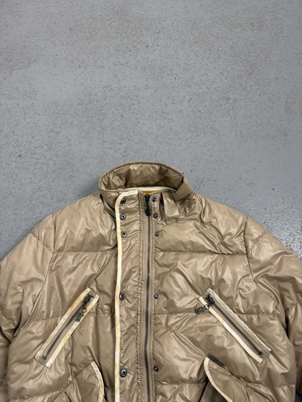 John Galliano Vintage 00s John Galliano Pirate Face Fox Fur Bomber Size XL / US 12-14 / IT 48-50 - 13 Thumbnail