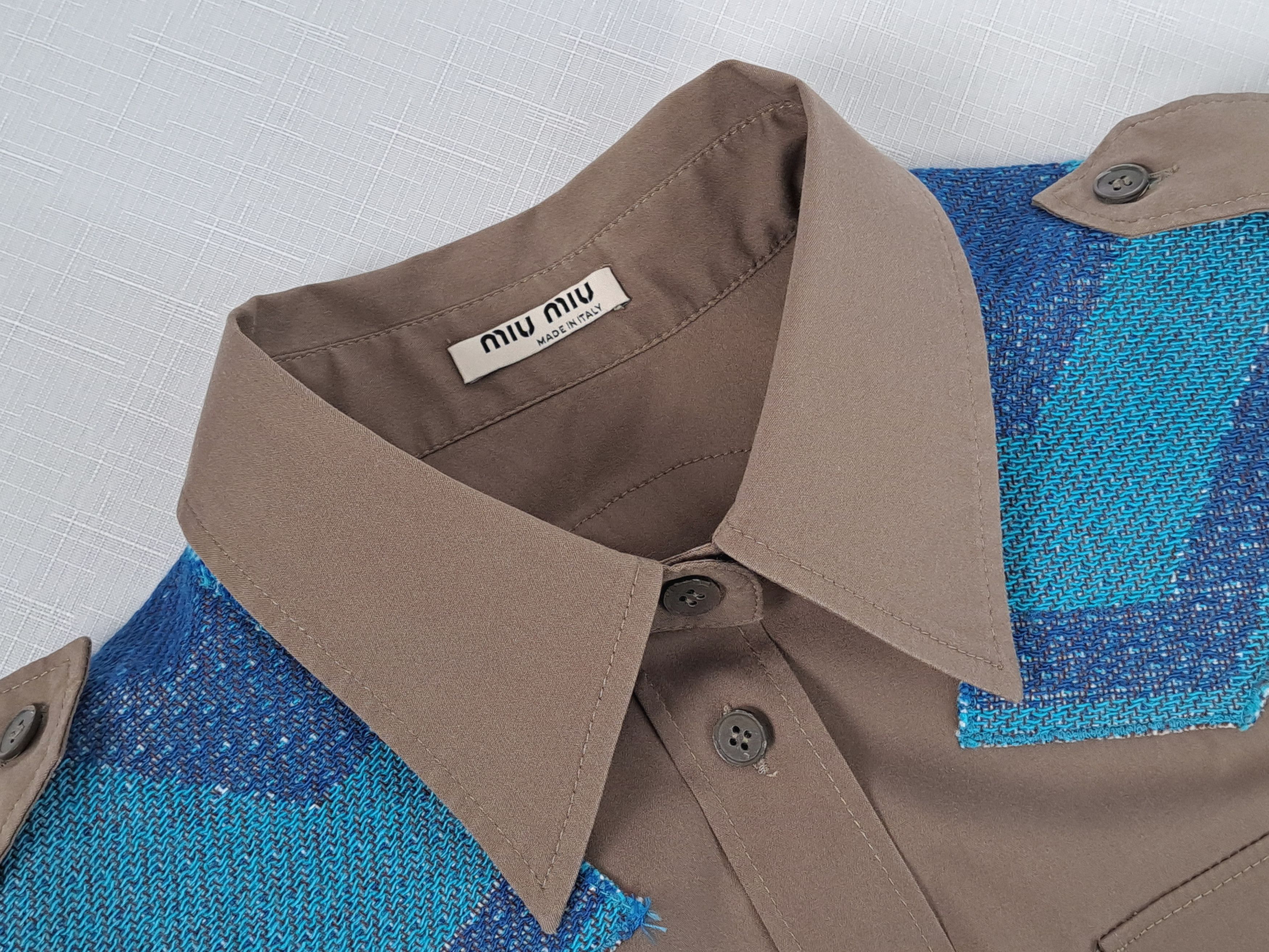 Miu Miu MIU MIU vintage short sleeve button up shirt. Size 42IT Size M / US 6-8 / IT 42-44 - 5 Thumbnail
