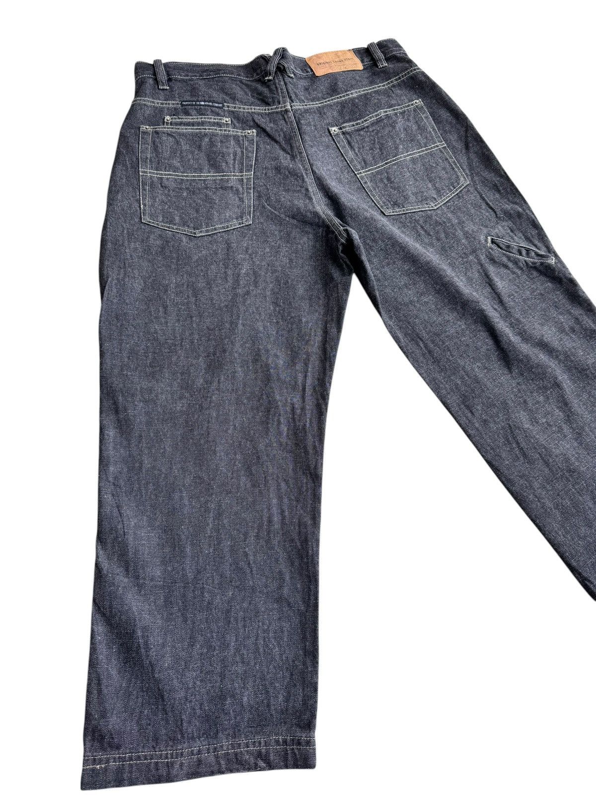 Fubu 🔥Vintage Japanese Brand Fubu Baggy Style Jeans Size US 34 / EU 50 - 6 Thumbnail