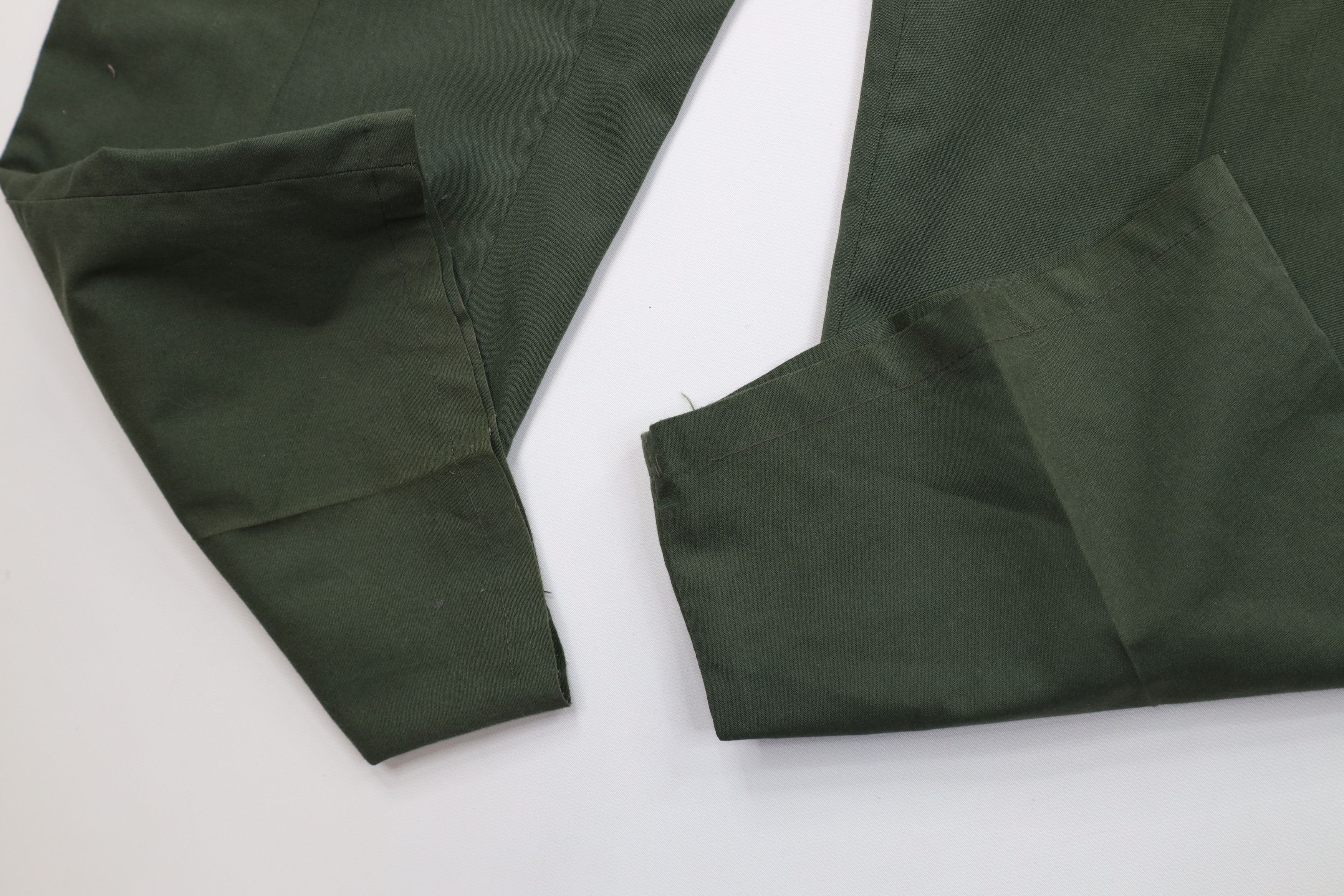 Vintage Vintage 60s Streetwear Wide Leg Chino Pants Green USA Size US 34 / EU 50 - 6 Thumbnail