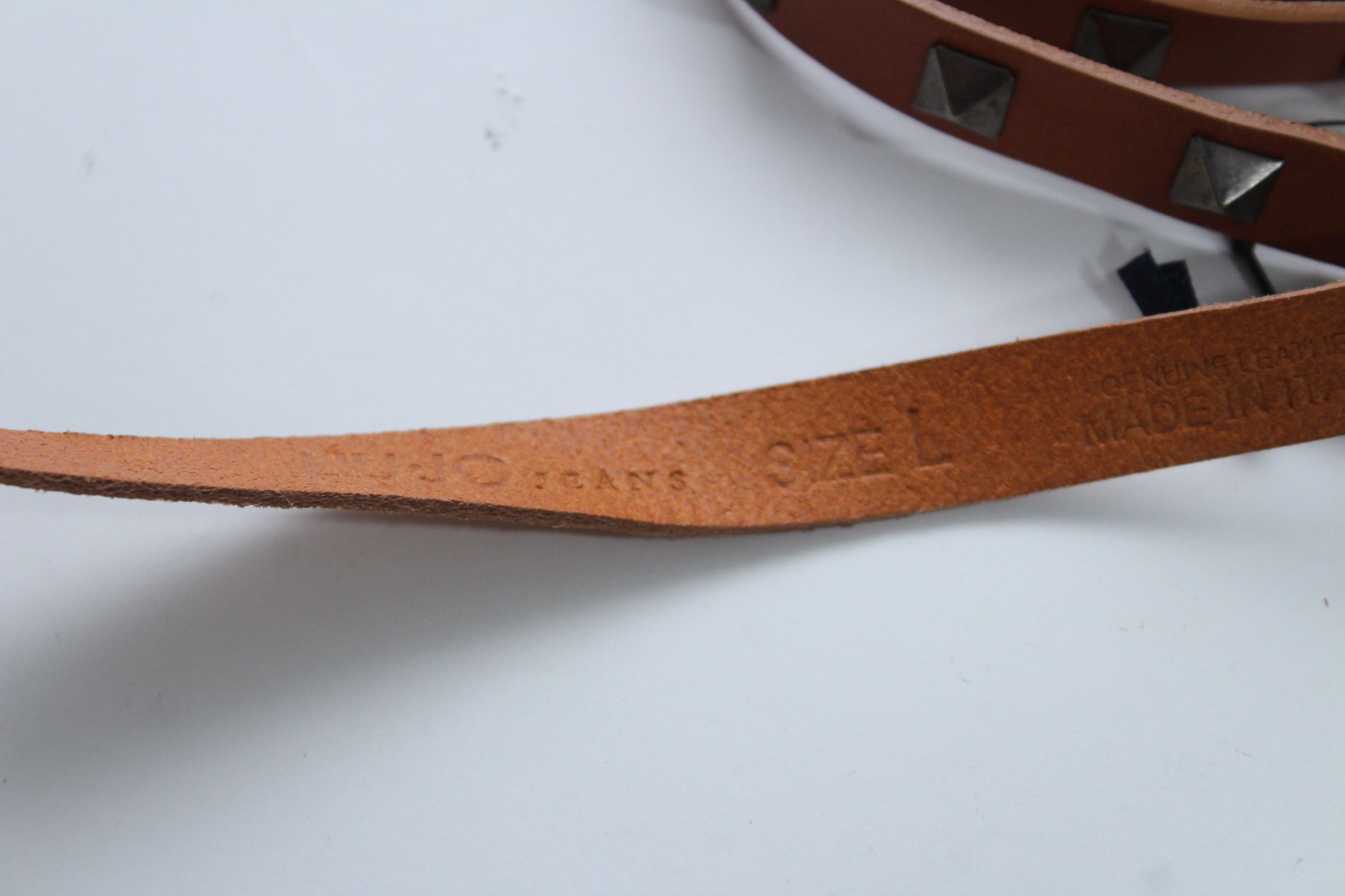 Liu Jo Liu Jo Leather Belt Size L Made In Italy New Authentic Size ONE SIZE - 10 Thumbnail