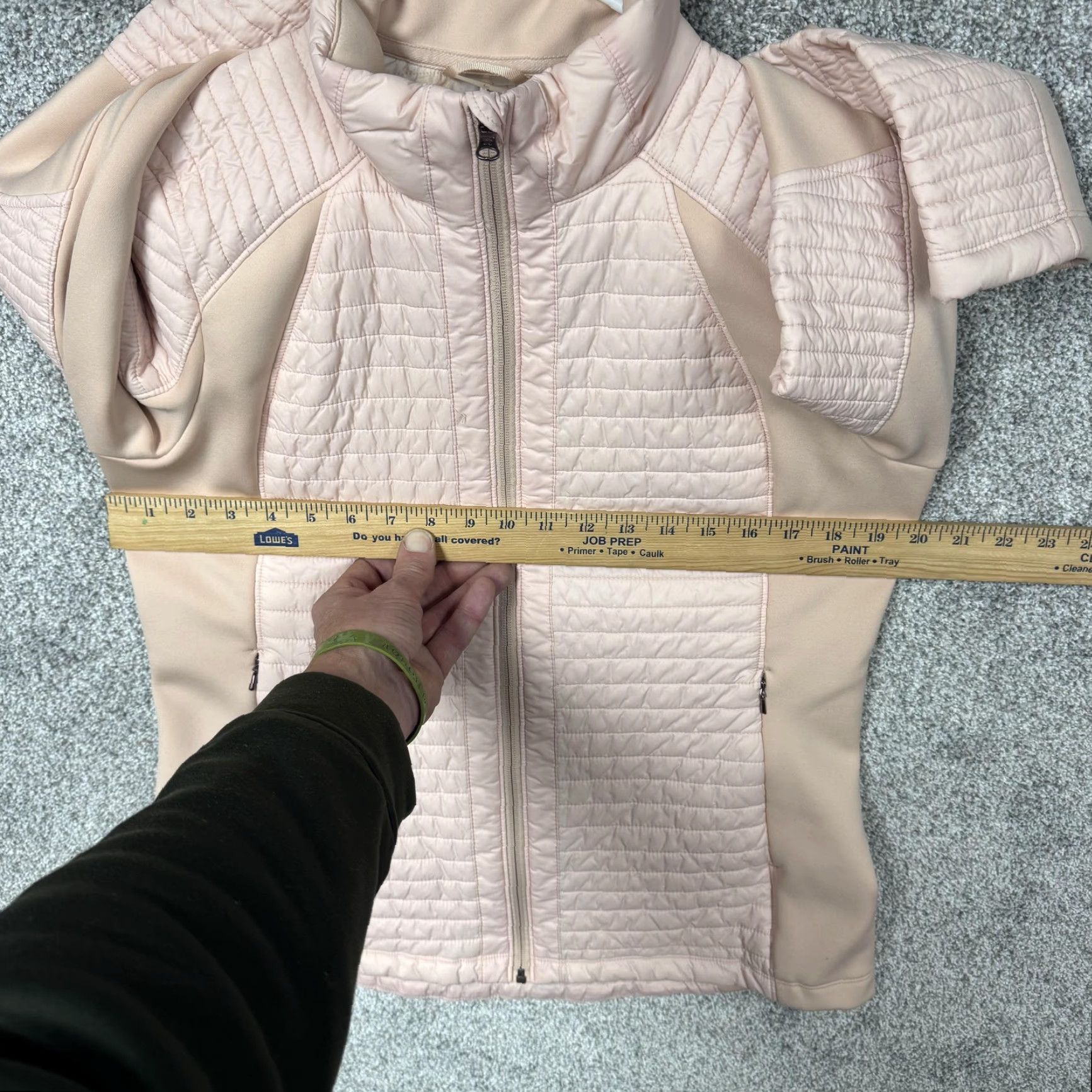 Vintage CALIA by Carrie Underwood Jacket Womens Large Pink Quilted Softshell Full Zip Jacket Size L / US 10 / IT 46 - 4 Thumbnail