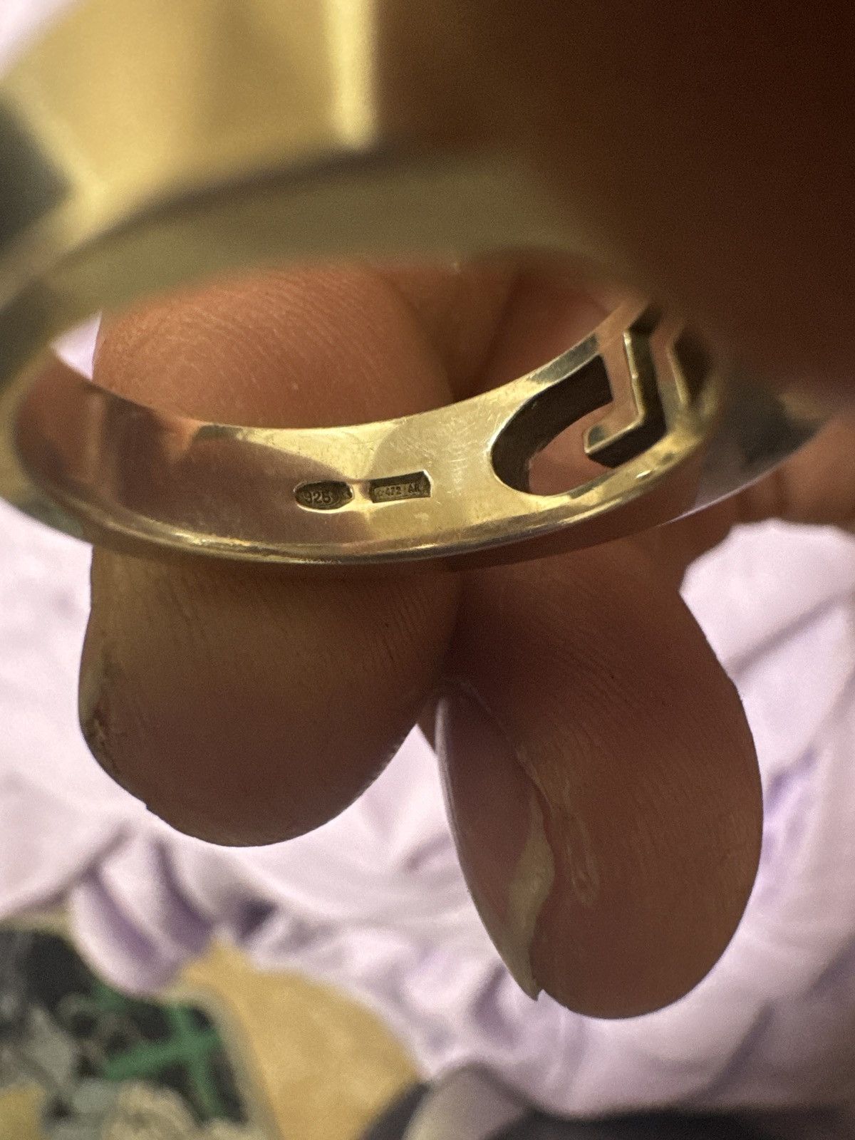 Gucci Gucci silver ring size 6.5 Size ONE SIZE - 7 Thumbnail
