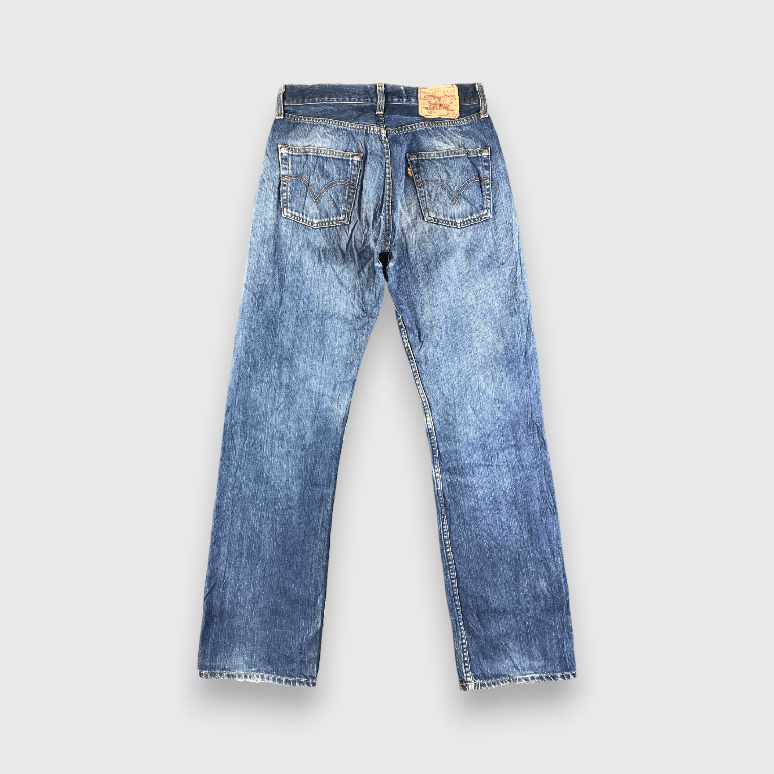Levi's Vintage Blue Wash Levis 501 Jeans-J3571 Size US 30 / EU 46 - 2 Thumbnail
