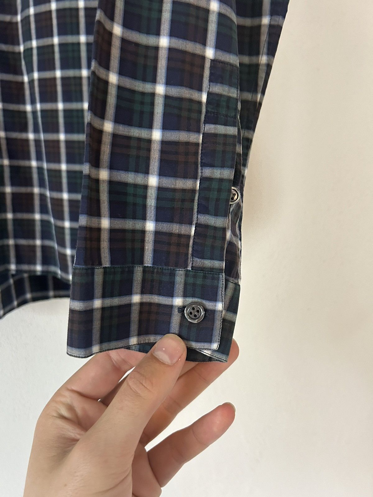 Dior Plaid Button-Up Shirt Size US M / EU 48-50 / 2 - 7 Thumbnail