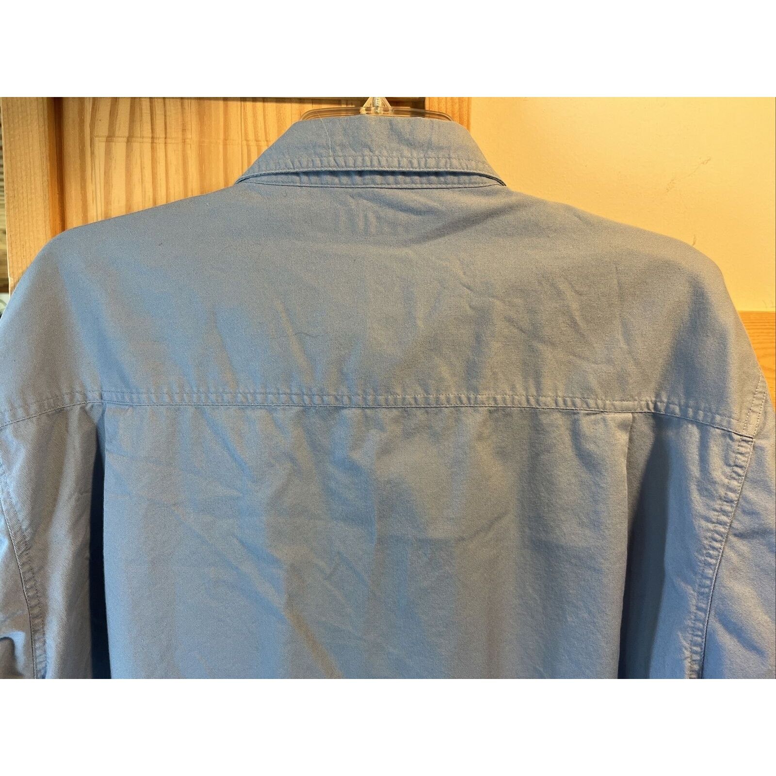 Bugle Boy Bugle Boy Company Vintage Men’s L Blue Button Cotton Shirt Size US L / EU 52-54 / 3 - 10 Thumbnail