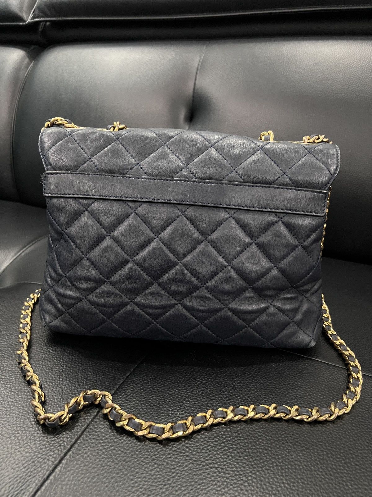 Moschino Moschino Chain Logo Shoulder Bag Size ONE SIZE - 2 Thumbnail