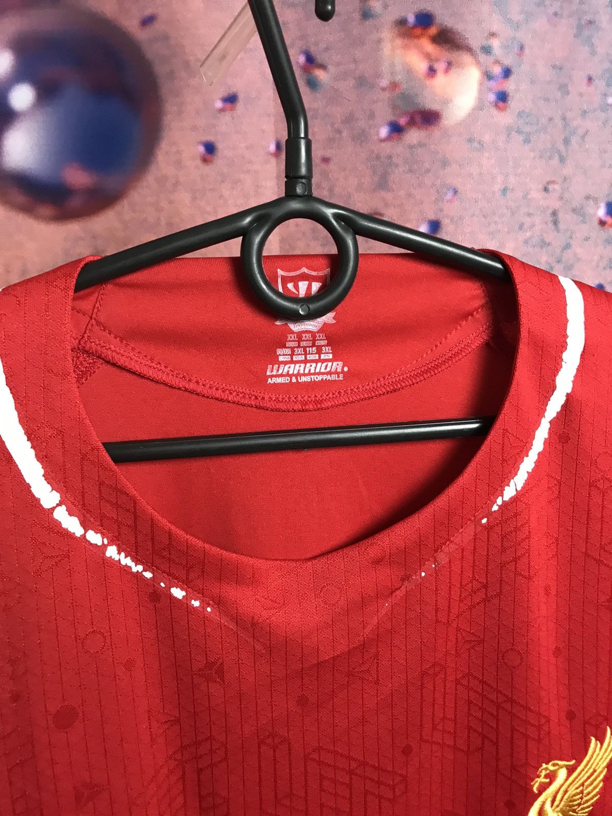 Vintage Warrior Liverpool streetwear soccer jersey Size US XXL / EU 58 / 5 - 4 Thumbnail