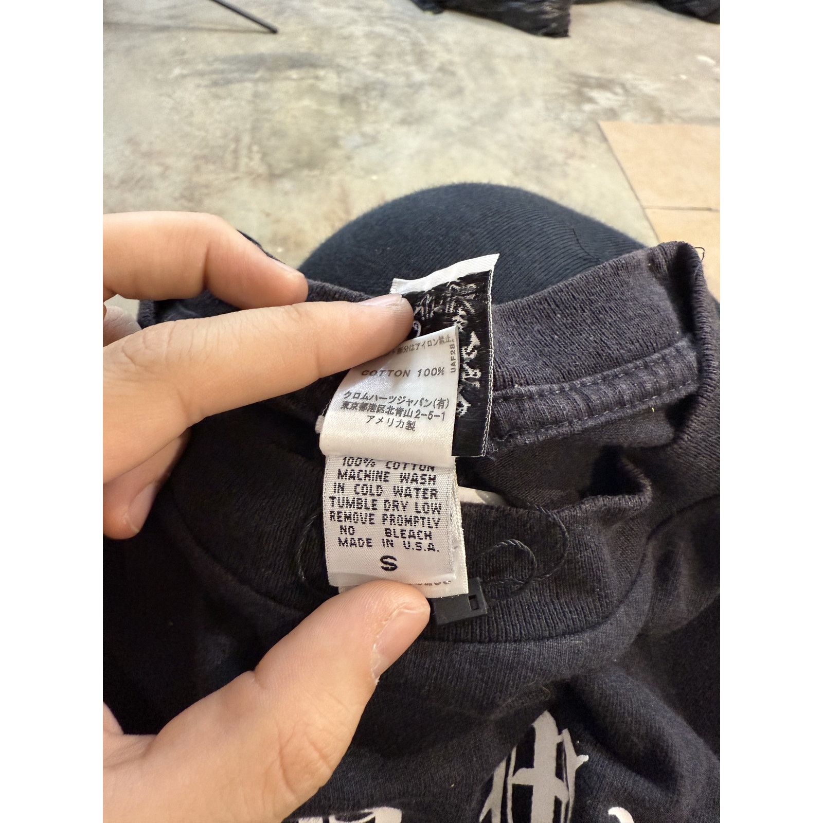 Chrome Hearts Chrome Hearts BAPE Baby Milo Tee Black Used Small Size US S / EU 44-46 / 1 - 5 Thumbnail