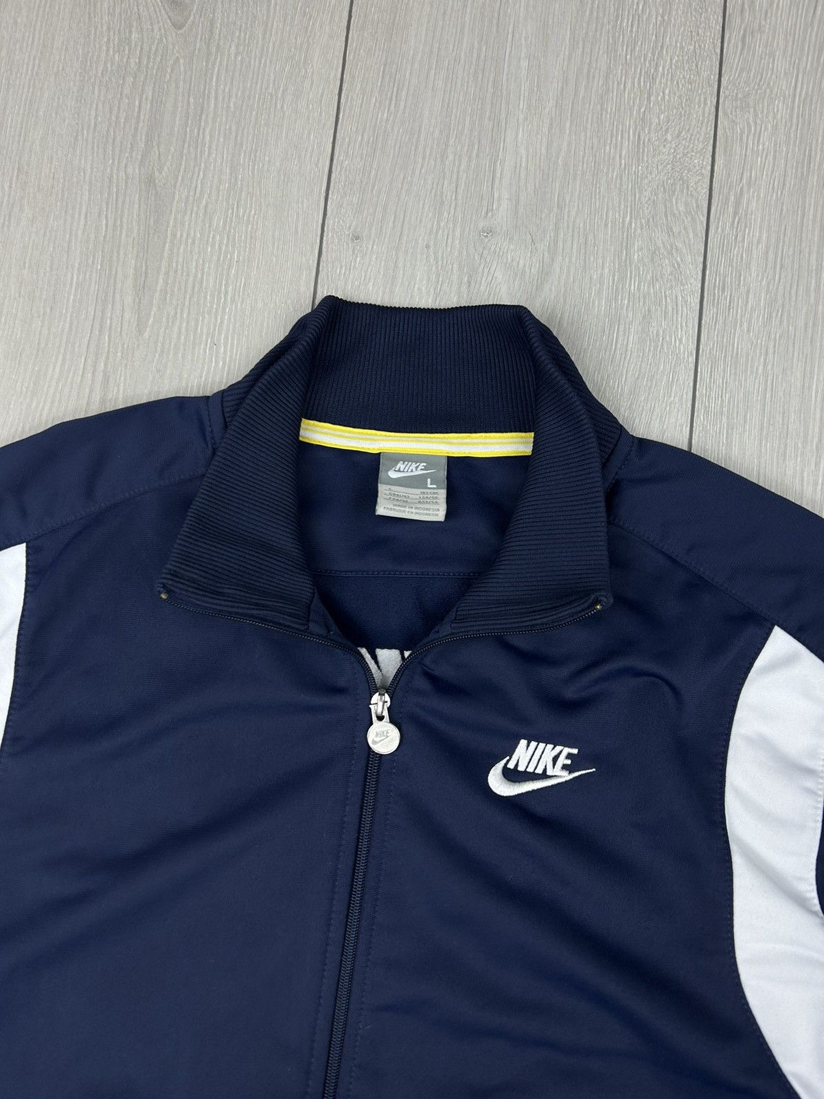 Nike × Vintage Nike Vintage Track Jacket size L big logo Size US L / EU 52-54 / 3 - 4 Thumbnail