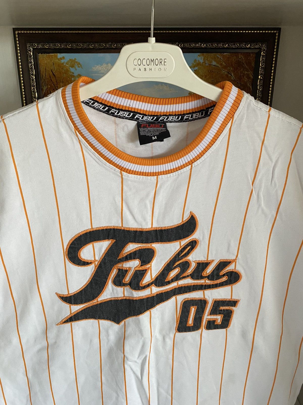 Fubu Vintage Fubu Jersey T Shirt Eminem Wu Tang Hip Hoo Size US M / EU 48-50 / 2 - 3 Thumbnail
