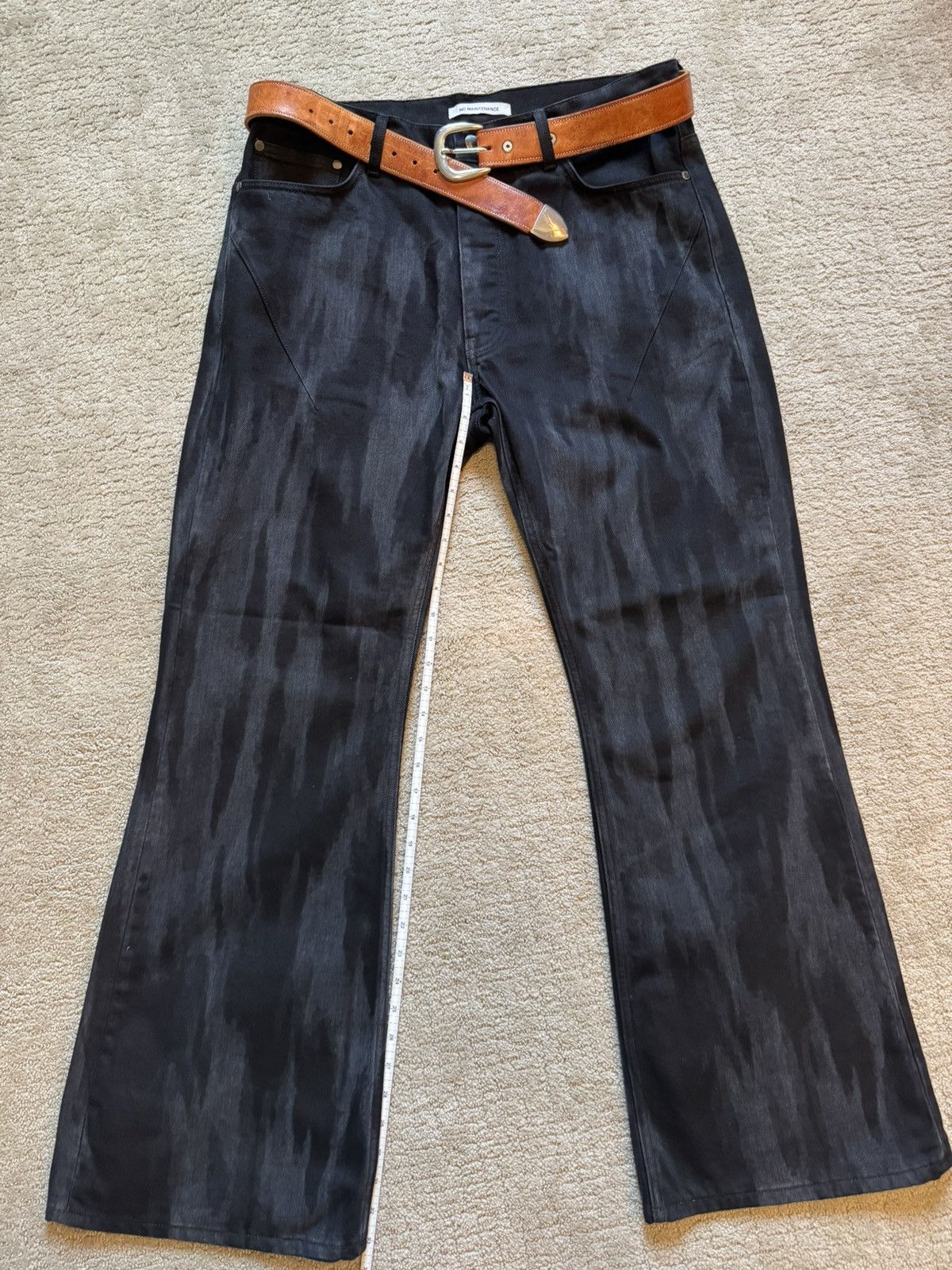 No Maintenance Black Denim Size US 36 / EU 52 - 4 Thumbnail