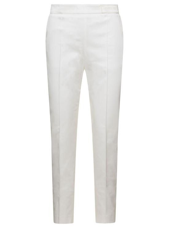 Moncler MONCLER Women Straight Pants 2A0001857448041 White Size 28" / US 6 / IT 42 - 1 Thumbnail