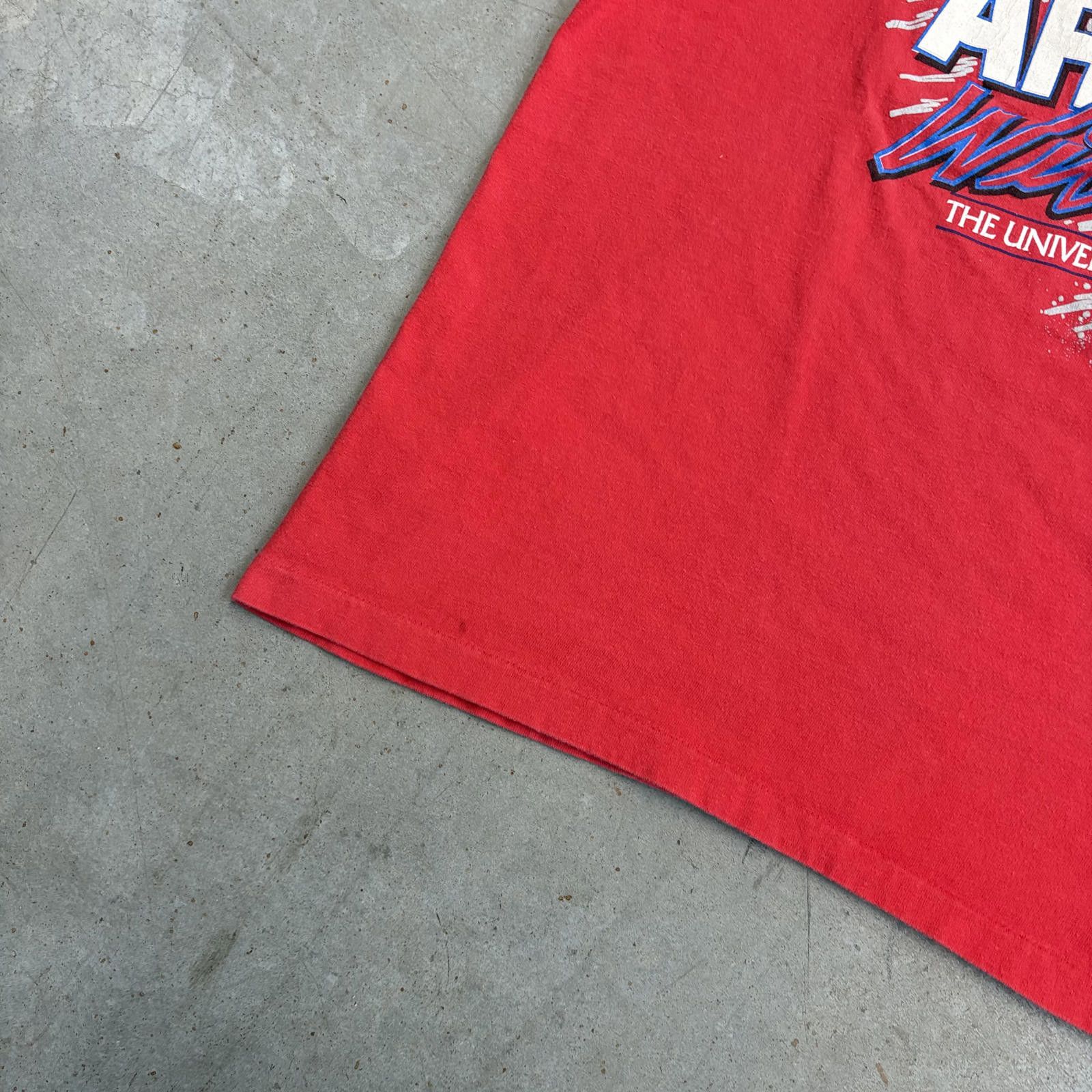 Hanes Vintage 90s Arizona University Wildcats Football T-Shirt Size US L / EU 52-54 / 3 - 4 Thumbnail