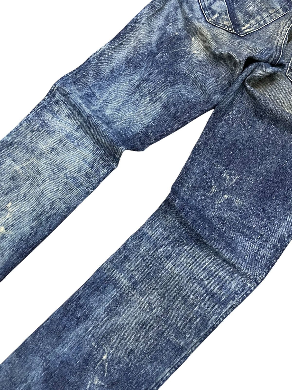 Diesel × Diesel Black Gold Diesel Enzyme Oil Wash Muddy Distressed Jeans Size US 28 / EU 44 - 15 Thumbnail