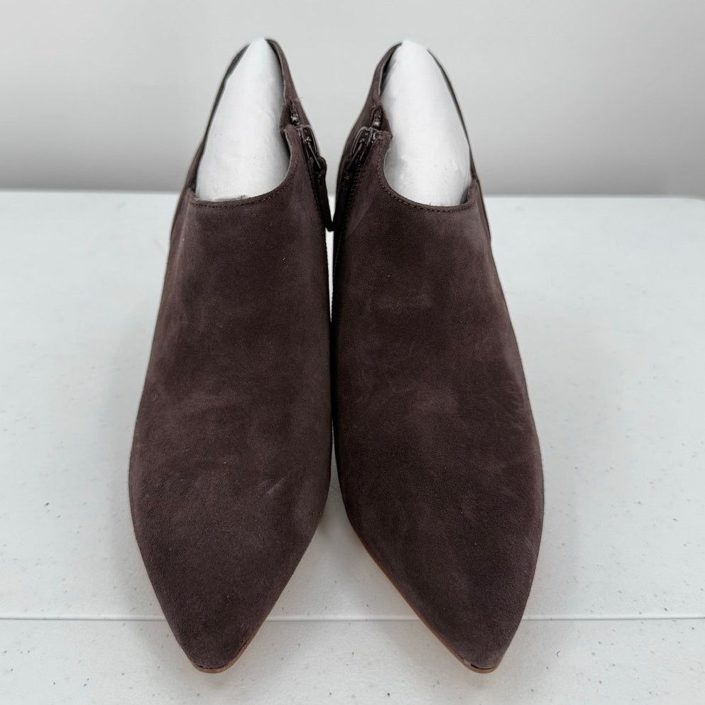 Cole Haan NEW Cole Haan Grand 360 Heeled Booties Pointed Toe Brown Size US 7.5 / IT 37.5 - 2 Thumbnail
