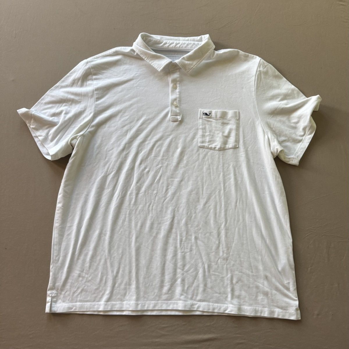 Vineyard Vines Vineyard Vines Edgartown Pique Polo Size US XL / EU 56 / 4 - 2 Thumbnail