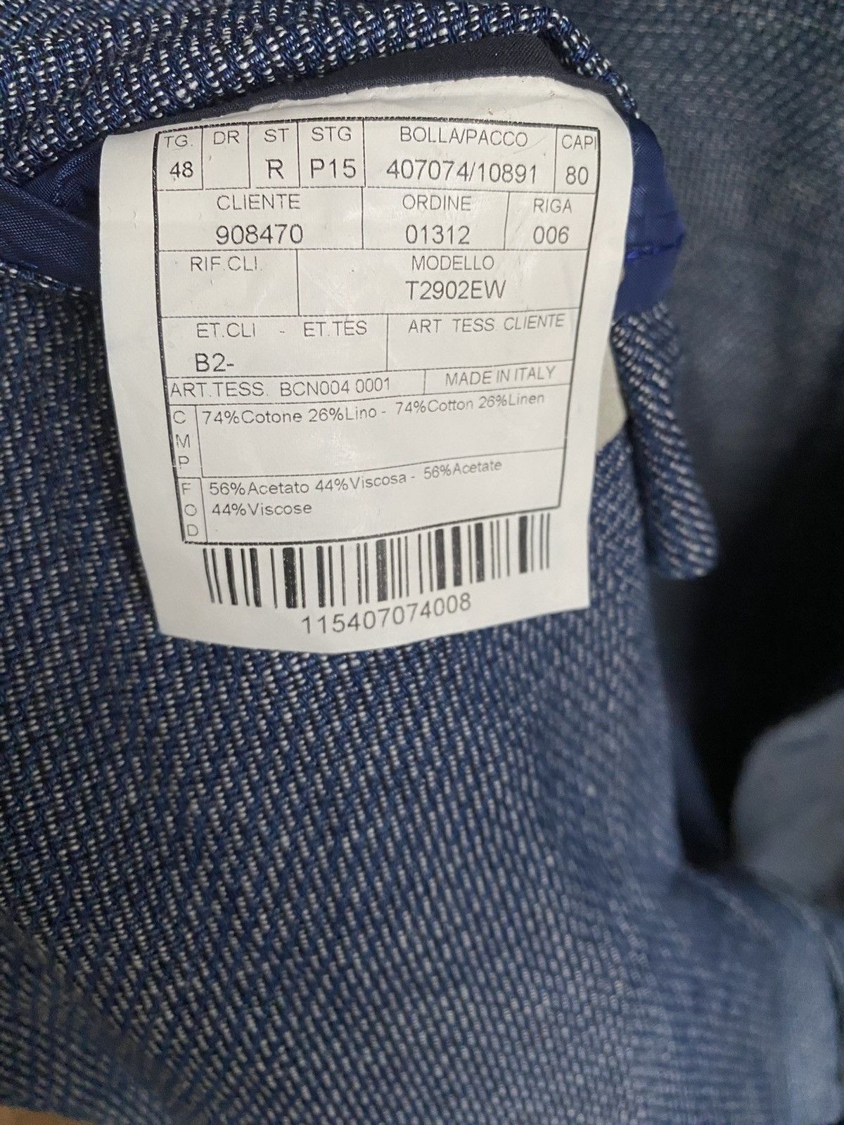 Boglioli Boglioli Dover Blazer Size 48S - 6 Thumbnail