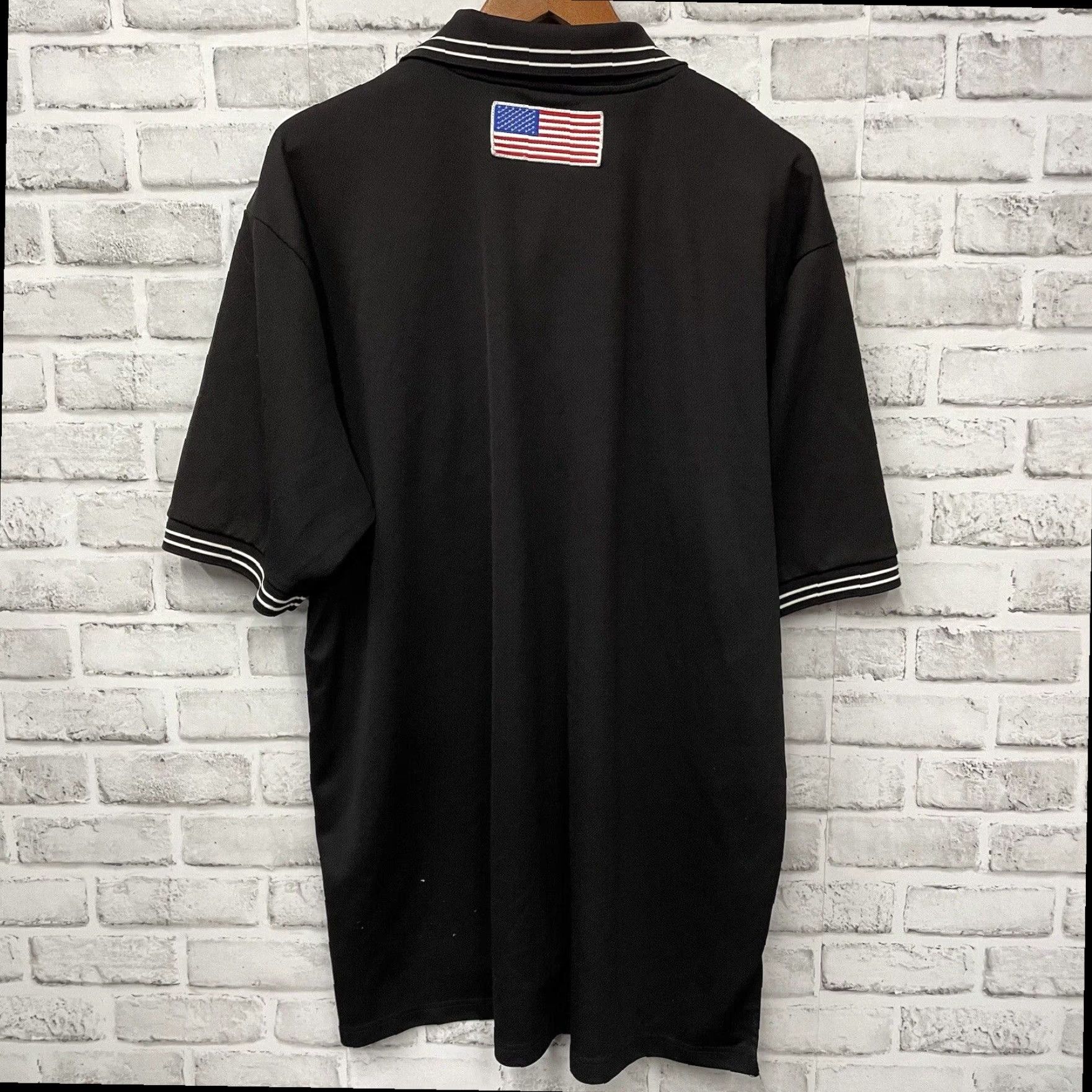 MLB Smitty Performance Black Athletic Polo Shirt Mens XL Size US XL / EU 56 / 4 - 5 Thumbnail
