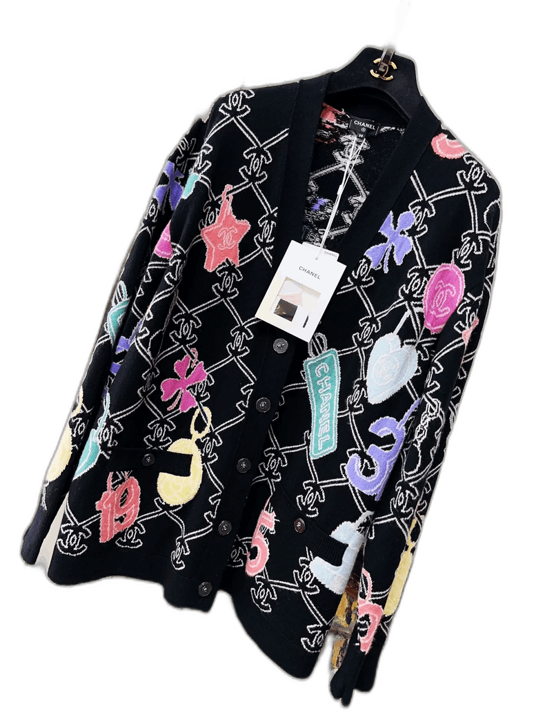 Chanel Chanel Colorful Ice Cream Pattern Cardigan Size M / US 6-8 / IT 42-44 - 1 Thumbnail