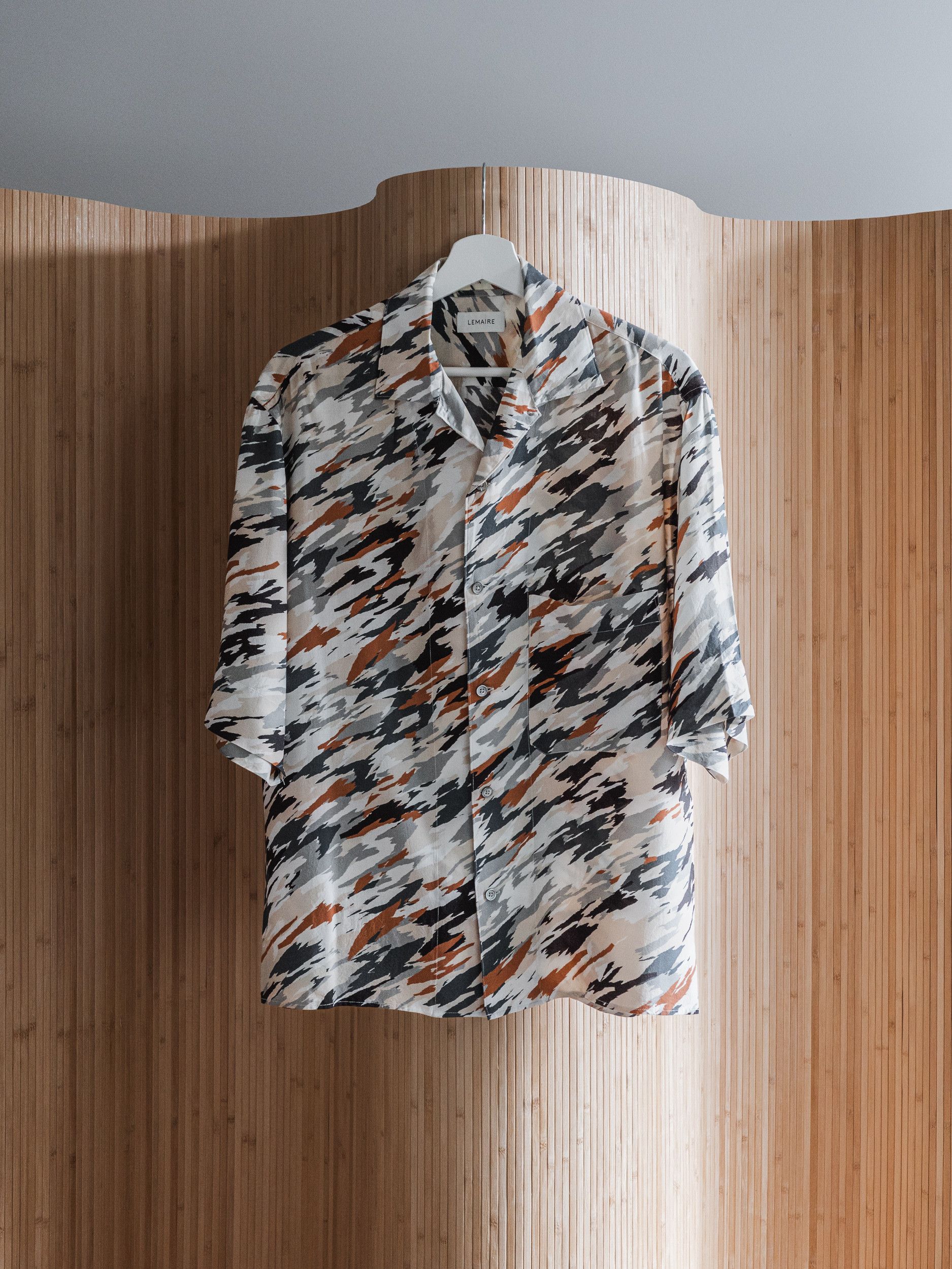 Lemaire Camp Collar Shirt Size US M / EU 48-50 / 2 - 1 Thumbnail