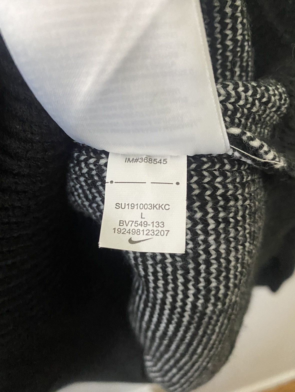 Nike × Supreme Nike x Supreme Swoosh Knit Sweater Size US L / EU 52-54 / 3 - 10 Thumbnail