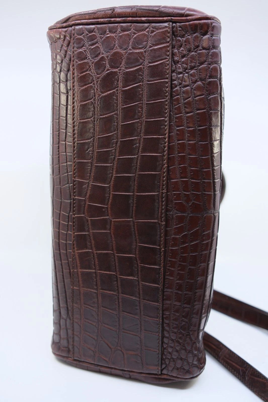 Dolce & Gabbana Mint Dolce & Gabanna Sicily Large Tote Hand Bag Croco Exotic Size ONE SIZE - 8 Thumbnail