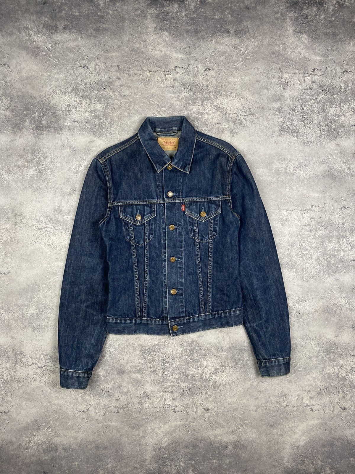 Levi's Vintage Levis Denim Jeans Trucker Jacket Bomber Size M / US 6-8 / IT 42-44 - 2 Thumbnail