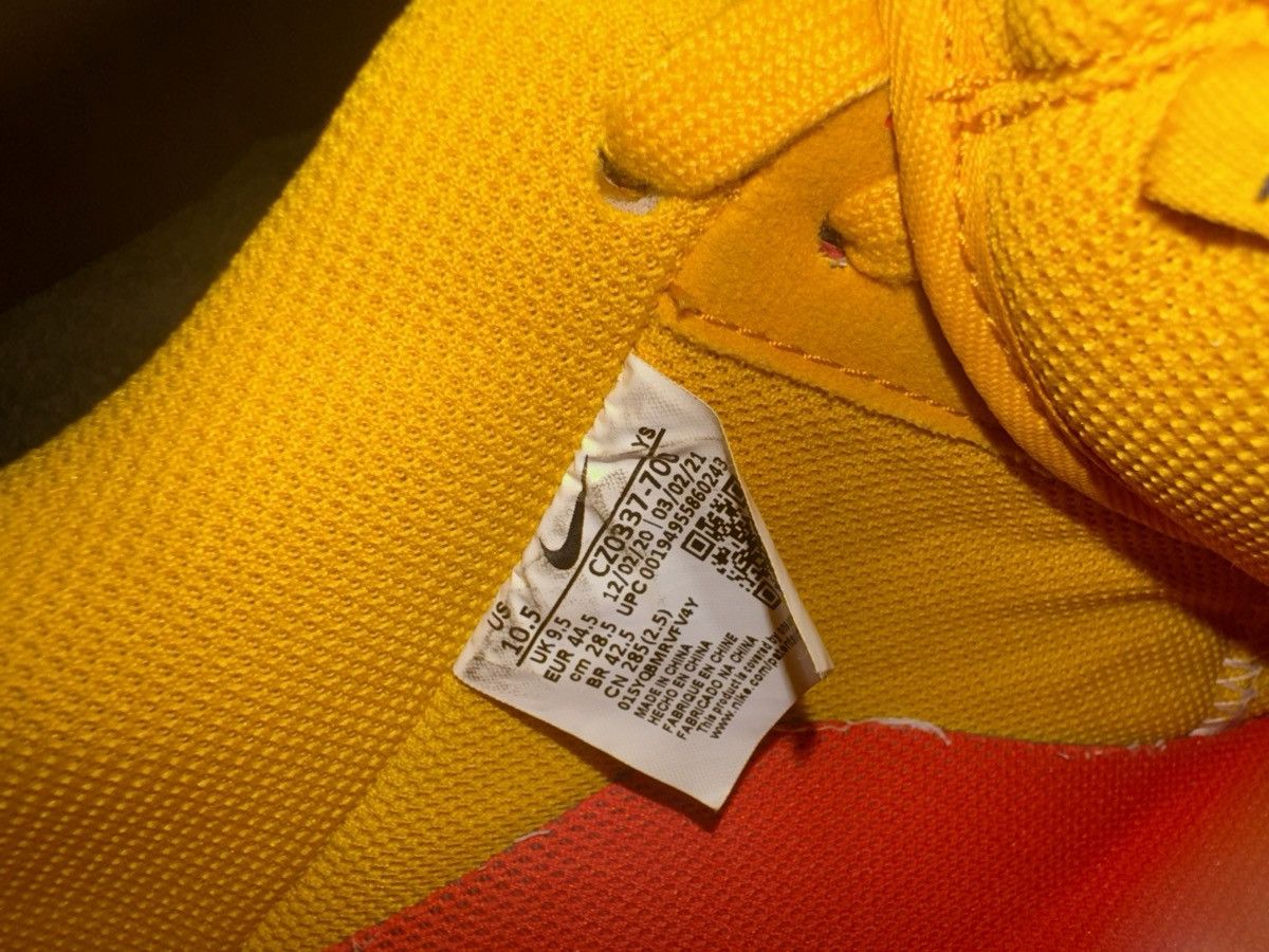 Nike Nike Air Force 1 Low Tie Dye Dark Sulphur Size US 10.5 / EU 43-44 - 8 Thumbnail