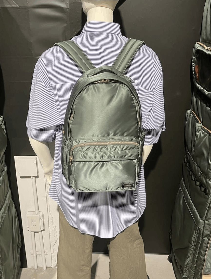 Porter Porter-Yoshida Tanker Backpack L Sage Green Size ONE SIZE - 2 Thumbnail