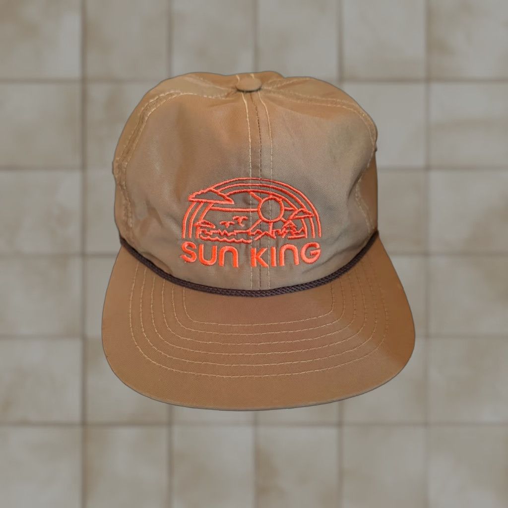Roper Sun King Spirits Brewery Rope Hat Cap Snap Back Red Unisex Adult Pacific Headwear Baseball Cap Casual Men Adjustable Shirts? Size ONE SIZE - 1 Thumbnail