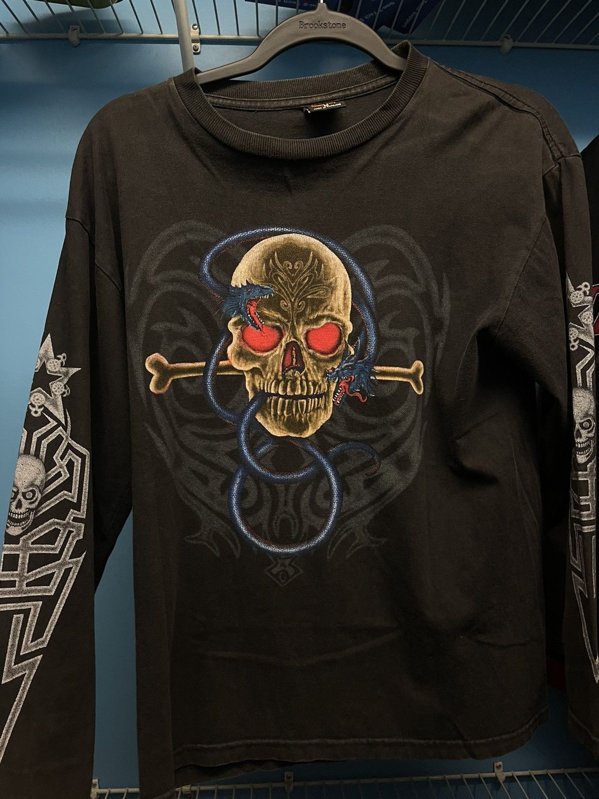 Vintage Rare Vintage Skull Tee Size US M / EU 48-50 / 2 - 3 Thumbnail